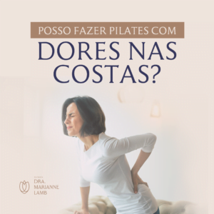 Pode fazer pilates com dor nas costas?