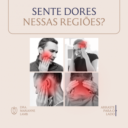 Sente dores nessas regiões?